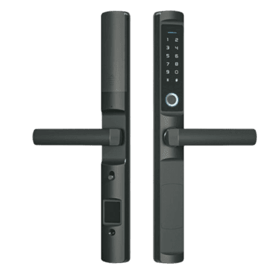 Cerradura Inteligente / ZigBee / IP65 / 5 Métodos de Acceso / 100 Huellas / Cilindro Clase C F2ZSL AKUBELA