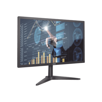 Monitor Retro-iluminación W-LED de 21.5", Resolución 1920 x 1080 Pixeles con Entradas de Video HDMI/VGA. Panel IPS 22B1HS AOC