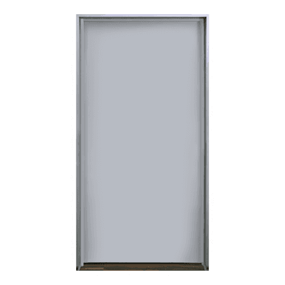 Puerta metálica galvanizada 3' 0" x 7' 0" / Resistente a fuego por 180 min. /Preparación para cerradura cilíndrica y refuerzo para cierra puerta 5046 ASSA ABLOY
