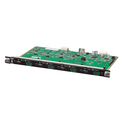 Tarjeta de entrada HDMI / 4 puertos / True 4K UHD 4096x2160@60Hz / 18 Gbps / HDCP 2.2 / Intercambio en caliente VM7824 ATEN
