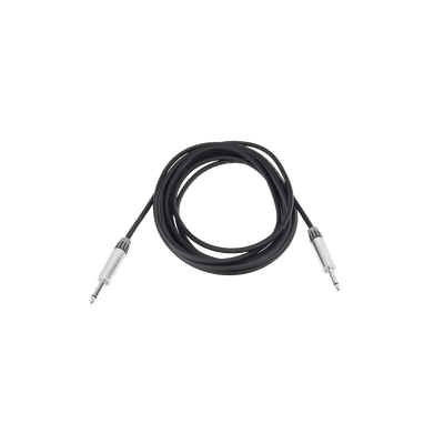 Cable de Audio / Plug 1/4 in a Plug 1/4 in Stereo / 5 m (16.4 ft) / Conectores Cromados / Blindado CMC-PS-PS-L-5M COSMICONN
