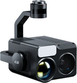 Cámara Dual / Zoom Óptico 25x / Sensor Térmico 1K / Telémetro Láser 2 km / Compatible DJI M350/M400 C30N CZI