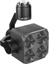 Foco Gimbal / 120W / 13400 Lúmenes / 4 Grupos Ópticos 15° / 750g / 150m / Skyport V2.0 GL60PLUS CZI