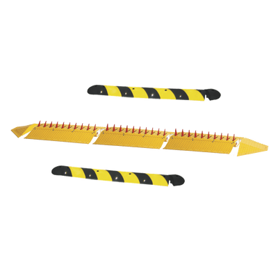 Kit de picos ponchallantas autónomo / Carriles de 3.2 m (10.5 ft) / Operación por resortes / Altura 7.6 cm / Incluye topes y tornillería 1610-3M-KIT DKS DOORKING