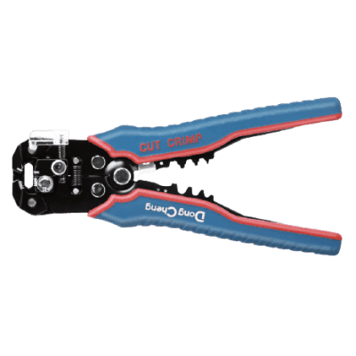 Pelacables Automático / 8" (203.2 mm) / 10-24 AWG (0.2-6 mm²) / Cuchilla SK5 Reemplazable / Ajuste de Fuerza y Longitud D154202 DONGCHENG
