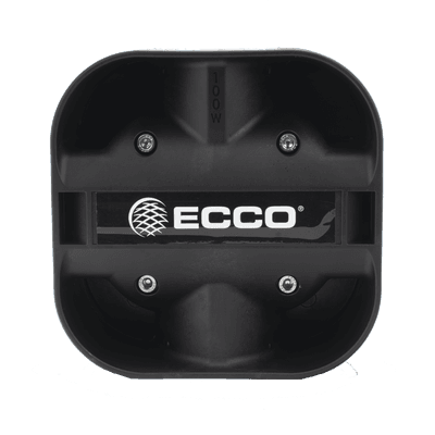 Bocina Compacta de Uso Rudo / 100 Watts / 11 Ohms / Montaje Universal / SAE J1849 / California Title 13