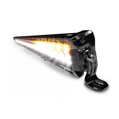 Barra de luz LED clara/ ambar, 12-24 Vcc, 12,600 lumenes, IP67 EW-3420 ECCO