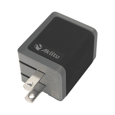 Cargador GaN III / 35W Total / USB-C PD 35W + USB-A 22.5W / Carga Simultánea / Enchufe Plegable / 6 Capas de Protección AKPAG35PN35W EZVIZ
