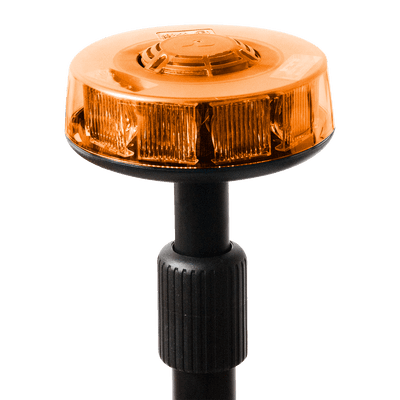 Luz telescópica trasera ámbar con mástil de 3 secciones, 15 LEDs en tecnología SOLARIS CO-400-A FEDERAL SIGNAL