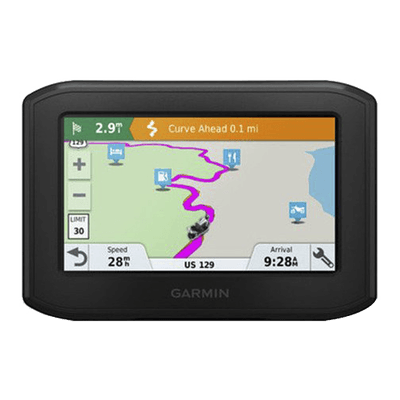 Navegador GPS para Motocicleta / Pantalla Táctil 4.3" Resistente / Ruteo Aventurero / Wi-Fi / Bluetooth / Notificaciones Inteligentes 10-02019-00 GARMIN