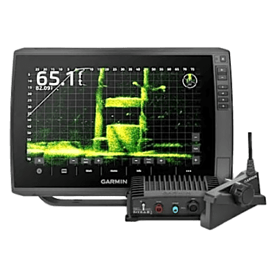 Plotter de Navegación GPS con Sonda Integrada / Pantalla Táctil IPS 12.1" WXGA / Receptor Multiconstelación 10 Hz / Sonda CHIRP 600W con ClearVü y SideVü / Compatibilidad AIS, DSC, LiveScope y Panoptix / IPX7 / 2.5A a 12V 10-02882-10 GARMIN