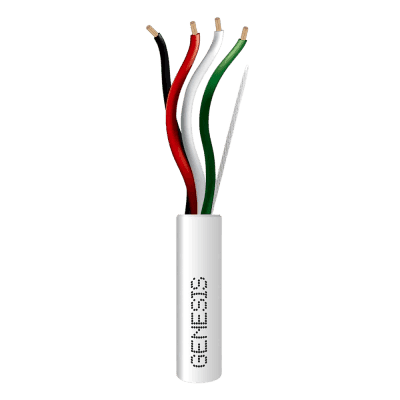 Cable para Bocina / 4x16 AWG / 152 m (500 ft) / Libre de Oxígeno / Riser / Blanco 5474-5501 GENESIS