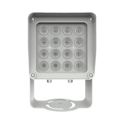 Lampara IR de Luz Continua / 16 Lámparas LED / Distancia Efectiva 16 a 25 metros / Cobertura 40° / Exterior IP66 DS-TL2000CI HIKVISION