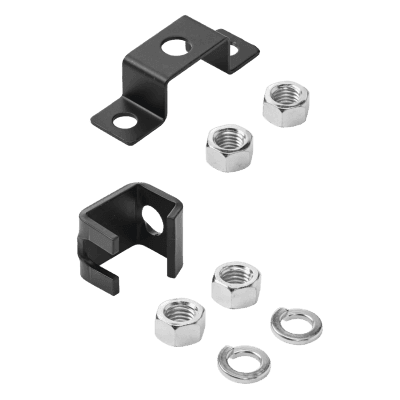 Kit de Soporte a Techo / Para Charola Escalerilla / Varilla 5/8 in (16 mm) / Acero Dulce / Acabado Plateado / Ajustable 6 ft (1.83 m) LCK HOFFMAN