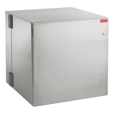 Gabinete Industrial / 12 UR / NEMA 4/4X/12 / Acero Inoxidable SS304 / Puerta Sólida / Abatible / 19 Pulgadas