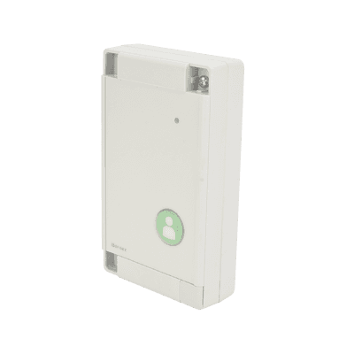 Módulo Asistencial para Baño / Tirador de Alarma y Botón Cancelación / IP65 / RS485 / 12 V / 127 x 75 x 30 mm