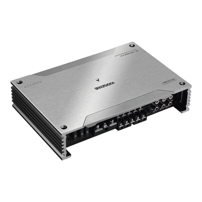 Amplificador Clase D Marino / 5 Canales / 1600 W Máxima / Hi-Res Audio / Resistente a Niebla Salina / Conexión Unilateral