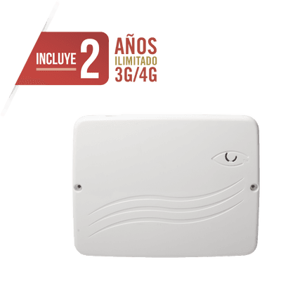 Panel de Alarma Cloud Híbrido / 8 Zonas Cableadas / 32 Zonas Inalámbricas / 4G LTE Integrado / Sirena 100 dB / Certificación UL PRO4GEN2 M2M SERVICES