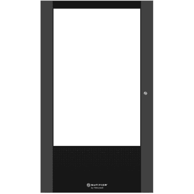 Puerta para Gabinete de Control / Acero Calibre 16 / Apertura 120° / Cerradura con Llave / Tres Niveles / Certificación UL y FM
