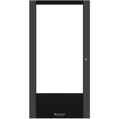 Puerta con Ventana para Gabinete / Acero Calibre 16 / Apertura 120° / Cuatro Niveles / Compatible con Paneles Serie N16 INSPIRE DRD5 NOTIFIER