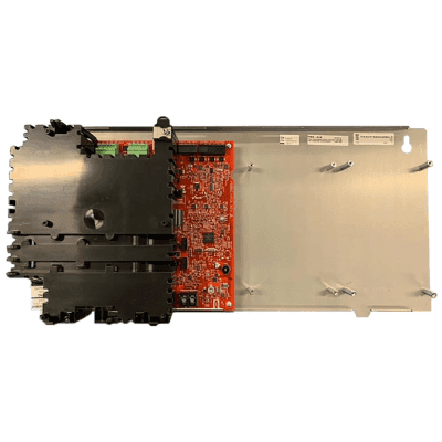 Fuente de Alimentación Direccionable / 4 Salidas NAC 24 VDC / 2 Salidas Auxiliares / Carga 7 a 100 Ah / Bus CLP / Gabinete CAB-5 PMB-AUX NOTIFIER