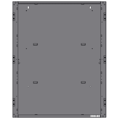 Caja Trasera para Gabinete de Detección de Incendio / Acero Calibre 16 / Dos Niveles de Módulos / Knockouts Múltiples / 29 lb (13.2 kg) SBB-B5 NOTIFIER