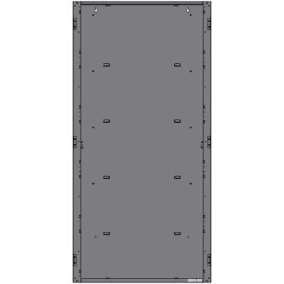 Caja Trasera para Gabinete de Alarma Contra Incendio / 4 Niveles / Acero Calibre 16 / 25.42 x 49.40 x 5.50 pulgadas (64.6 x 125.5 x 14 cm) / Compatible con Baterías 26 Ah SBB-D5 NOTIFIER