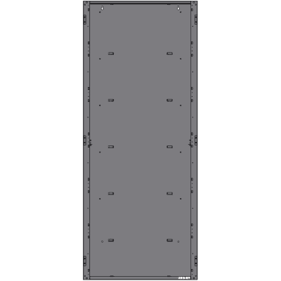 Caja Trasera para Gabinete de Panel de Alarma Contra Incendio / Cinco Niveles / Acero Calibre 16 / 25.41 x 58.96 x 5.50 pulgadas (64.5 x 149.8 x 14 cm) / Compatible con Baterías 26 Ah SBB-E5 NOTIFIER