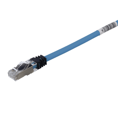 Patch Cord Cat6A / Blindado S/FTP / CM/LS0H / 2 Metros (6.56 Pies) / Color Azul STP6X2MBU PANDUIT