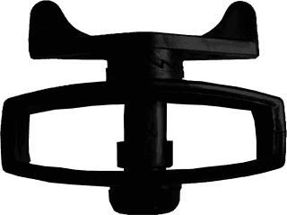 Tensor Mecánico para Cercos Eléctricos / Material POM Grado Industrial / Sin Herramientas / Anti-Herrumbre y UV / Alta Resistencia a Tracción / Negro SFTENSORB SFIRE