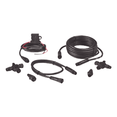 Kit de Conexión NMEA 2000 / Cables Extensión 0.61 m (2 ft) y 4.55 m (14.9 ft) / 2 Conectores T / 2 Terminadores / Cable Alimentación 0.6 m (2 ft) 000-0124-69 SIMRAD