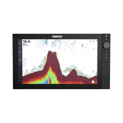Pantalla Multifunción Náutica / 16 Pulgadas / Controles Híbridos / Procesador 8-Core Qualcomm / Cristal Borde a Borde / 1 kW CHIRP Dual / Active Imaging HD / 52.5 cm [20.7 in] 000-16019-001 SIMRAD