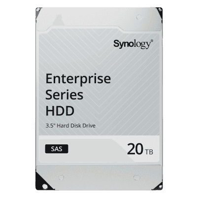 Disco Duro SAS Enterprise / 20 TB / 12 Gb/s / 7200 RPM / Caché 512 MB / MTBF 2.5 Millones de Horas / 550 TB/año