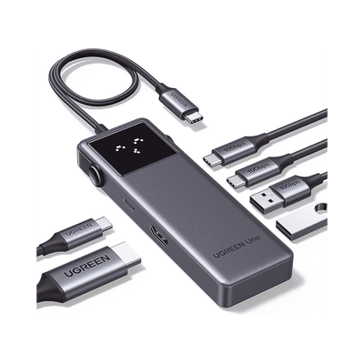 HUB USB-C Uno USB-C To HDMI+2*USB 3.2 A+2*USB 3.2 C+PD Power Converter ABS 35998 UGREEN
