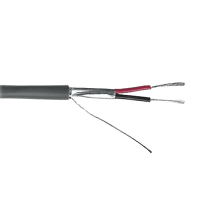 Cable de Control / Calibre 22 AWG / 2 Conductores / Blindado / 305 m (1000 ft) / Riser CMR / UL 1666 / Color Gris 9297 VIAKON