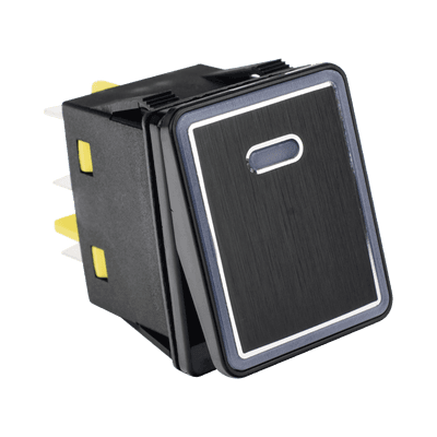 Interruptor Industrial con LED / IP65 / Aluminio / NO-COM-NC / -40°C a 125°C (-40°F a 257°F) / 30A 24VDC