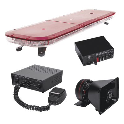 Kit básico para equipamiento de unidades de emergencias, ambulancias y vehículos de bomberos