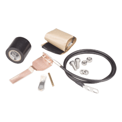 Kit de Puesta a Tierra / Guía de Onda Elíptica 43 / 130,000 A / IP68 / -40°C a +85°C / 2 pies Cable