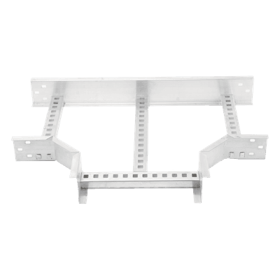 Derivación T Horizontal / Aluminio Perfil Z / Peralte 3 1/4" / Ancho 12" / Radio 8" / NEMA-VE1/VE2