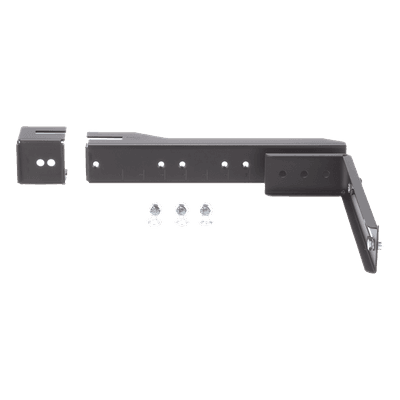 Soporte en L para Canaleta / Compatible FiberRunner 4x4 y 6x4 / Montaje en Riel Escalerilla 0.375 x 1.5/2 pulgadas / Acero Negro / 9 Piezas / UL 2024