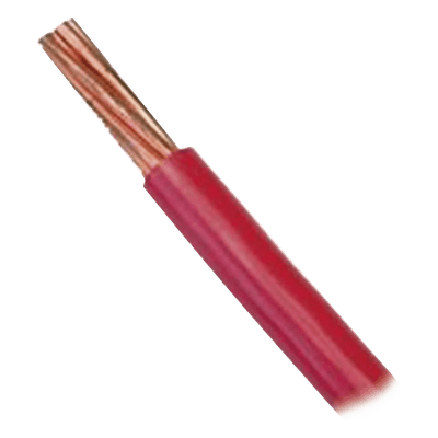 Cable Eléctrico THW-LS / 16 AWG / 19 Hilos Trenzados / Cobre Suave / PVC Autoextinguible / 100 m (328.08 pies) / Rojo