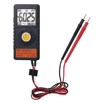 Multímetro Digital / 6000 Cuentas / Detección Automática de Voltaje / CAT-III 300V / CAT-II 450V / Diseño de Bolsillo