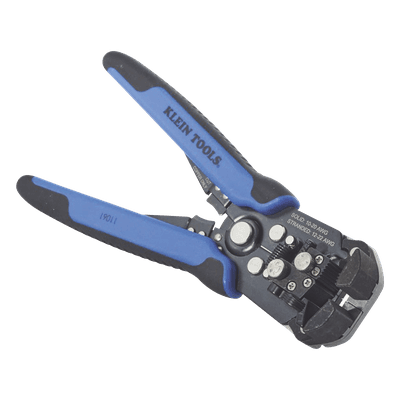 Pelacables Profesional / Ajuste Automático 10-20 AWG Sólido / 12-22 AWG Trenzado / Cable Romex 12/2 y 14/2 / Cortacables Integrado / HVAC y Termostatos