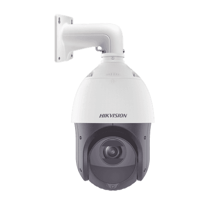 Cámara Domo PTZ IP / 4 Megapixel / Zoom Óptico 25x / IR 100 m (328.1 ft) / WDR 120 dB / DarkFighter / IP66 / PoE+