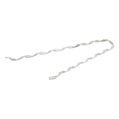 Remate Preformado / Acero Galvanizado / Fibra Drop Redonda / Ø3 mm / 196 mm (7.7') / 1200 kg