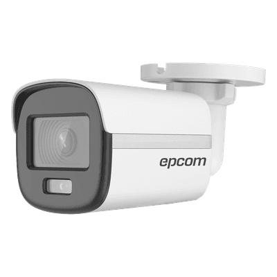 Cámara Bala TURBOHD / 3K 5 Megapixel / Color 24/7 / Luz Blanca 20 m (65.6 ft) / Micrófono Integrado / IP67 / 4 Tecnologías / dWDR