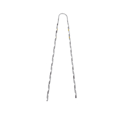 Remate Preformado para Fibra Óptica / Acero Galvanizado / Mensajero 6.3 mm (1/4") / Tensión 4233 kg / Longitud 635 mm (25") / Pierna Dispareja