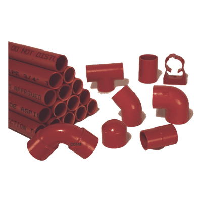 Kit de Tubería para Detección por Aspiración / UL Listed / Clasificación Plenum / 96 Pies (29.3 m) de Tubería / Cobertura 2,500 sq.ft.