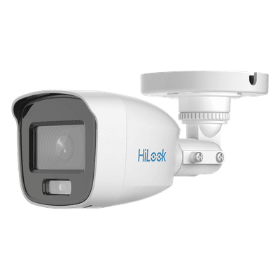Cámara Bala TURBOHD / 2 Megapixel 1080p / Color 24/7 / Luz Blanca 20 m (65.6 ft) / Lente 2.8 mm 105° / Audio Integrado / IP66
