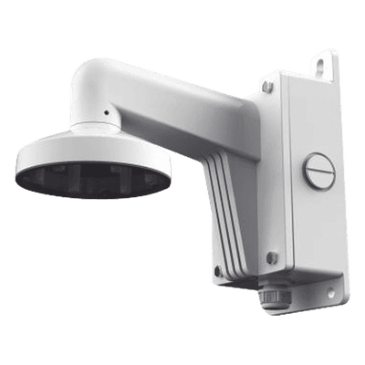 Soporte de Pared para Cámara Domo/Turret / Aleación de Aluminio / Carga Máxima 4.5 kg / 140x182x120 mm / IP Mejorado / Color Blanco